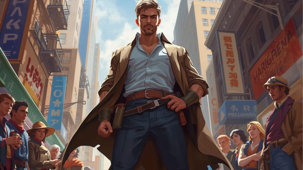 confident man