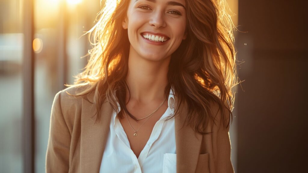 confident woman